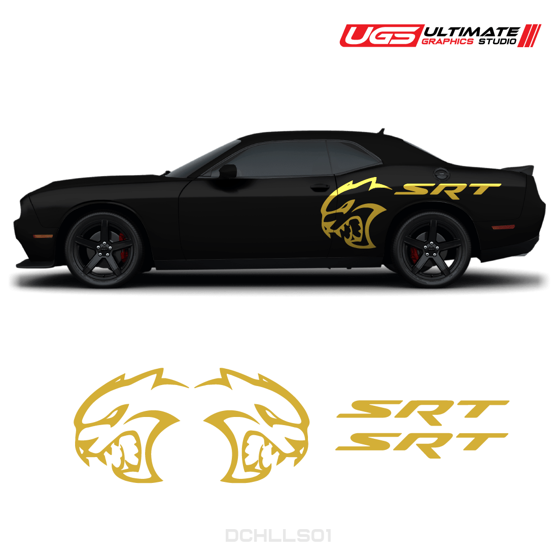Dodge Challenger Side Graphics - Speedlogix