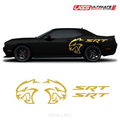 Dodge Challenger Side Graphics - Speedlogix