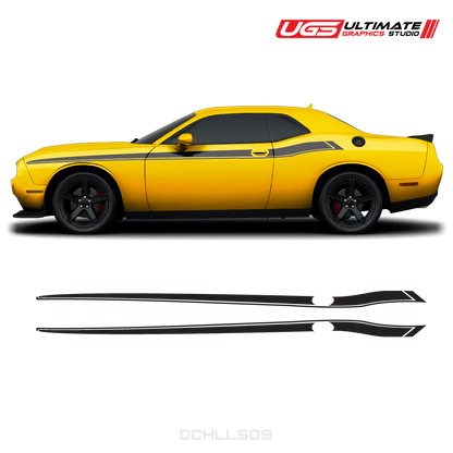 Dodge Challenger Side Graphics - Speedlogix