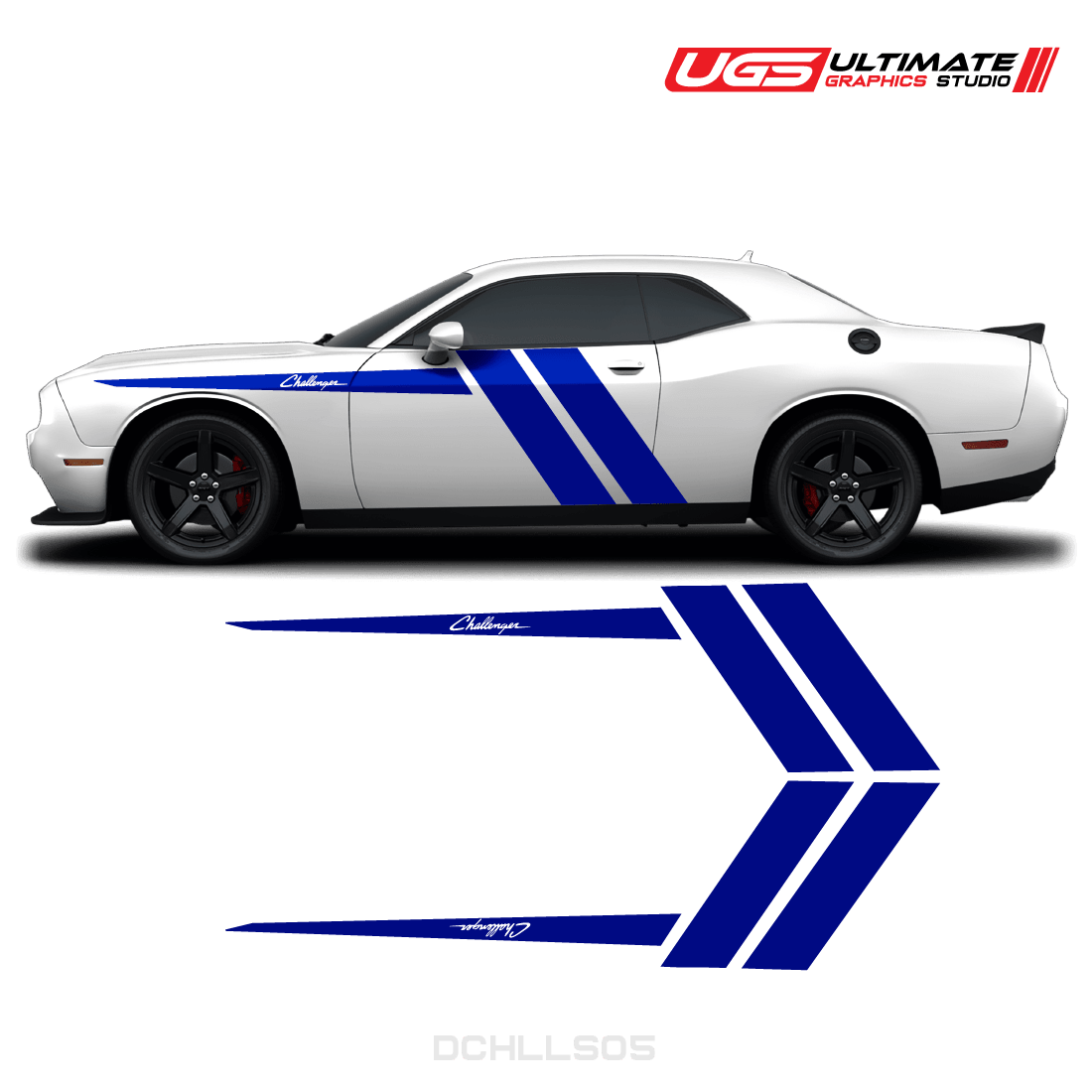 Dodge Challenger Side Graphics - Speedlogix