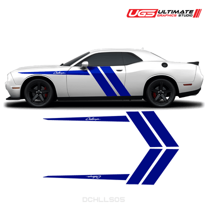 Dodge Challenger Side Graphics - Speedlogix