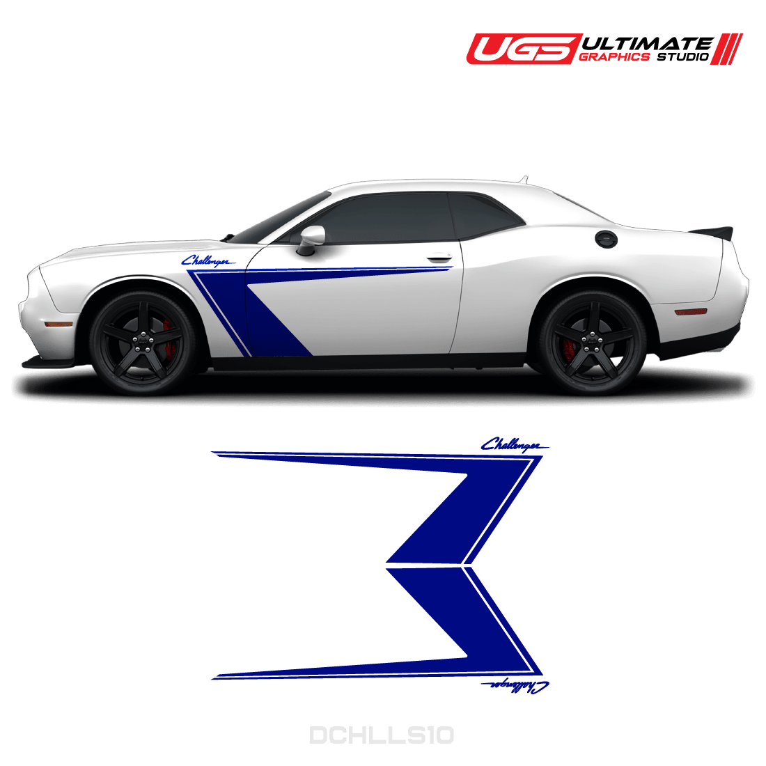 Dodge Challenger Side Graphics - Speedlogix