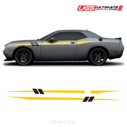 Dodge Challenger Side Graphics - Speedlogix