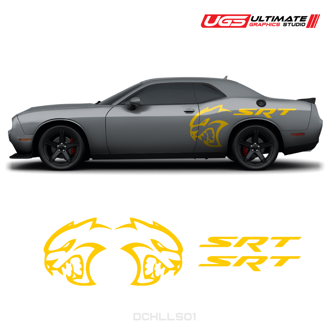 Dodge Challenger Side Graphics - Speedlogix