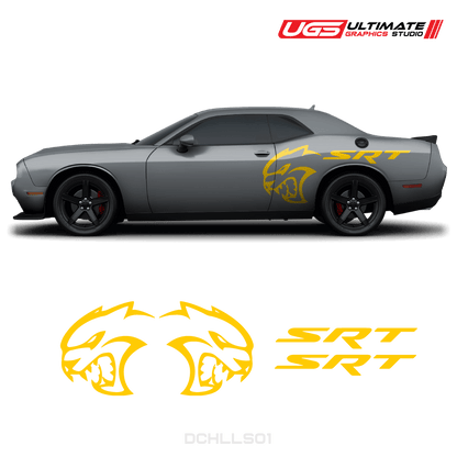Dodge Challenger Side Graphics - Speedlogix