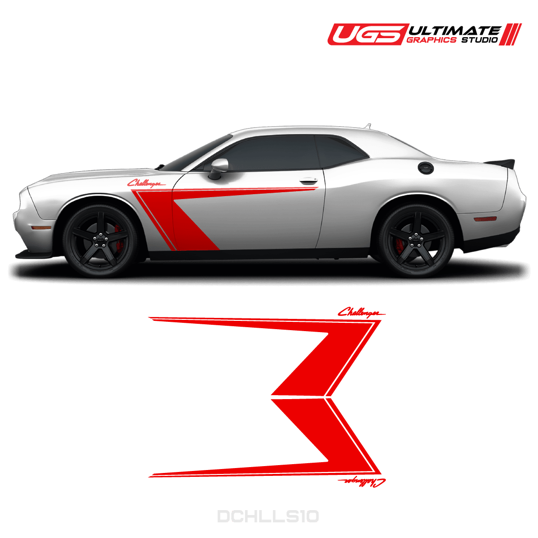 Dodge Challenger Side Graphics - Speedlogix
