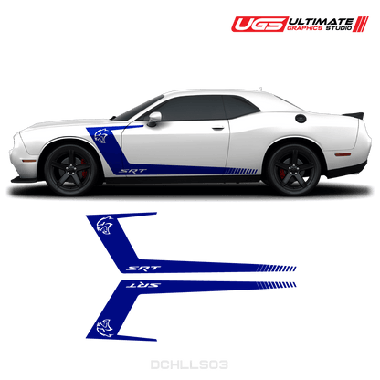 Dodge Challenger Side Graphics - Speedlogix