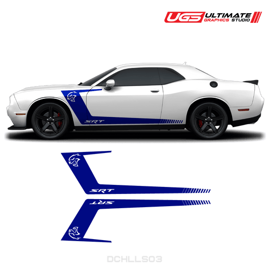 Dodge Challenger Side Graphics - Speedlogix