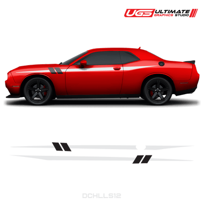 Dodge Challenger Side Graphics - Speedlogix