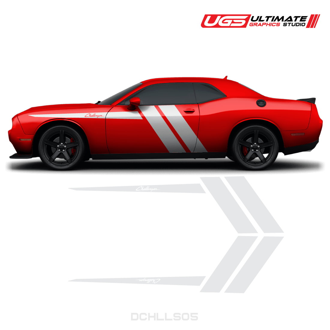 Dodge Challenger Side Graphics - Speedlogix