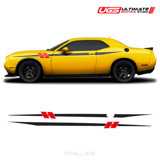Dodge Challenger Side Graphics - Speedlogix