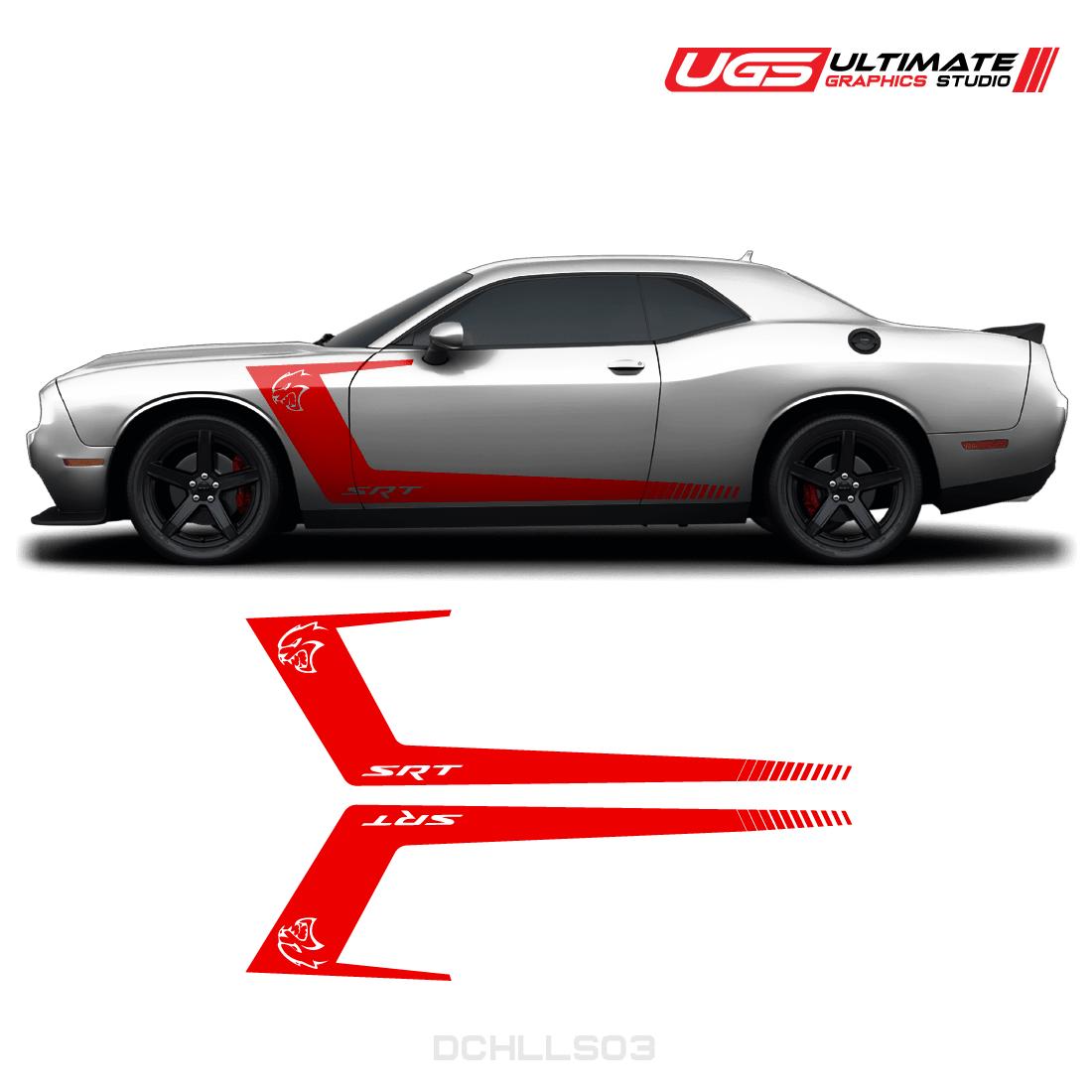 Dodge Challenger Side Graphics - Speedlogix