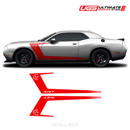Dodge Challenger Side Graphics - Speedlogix