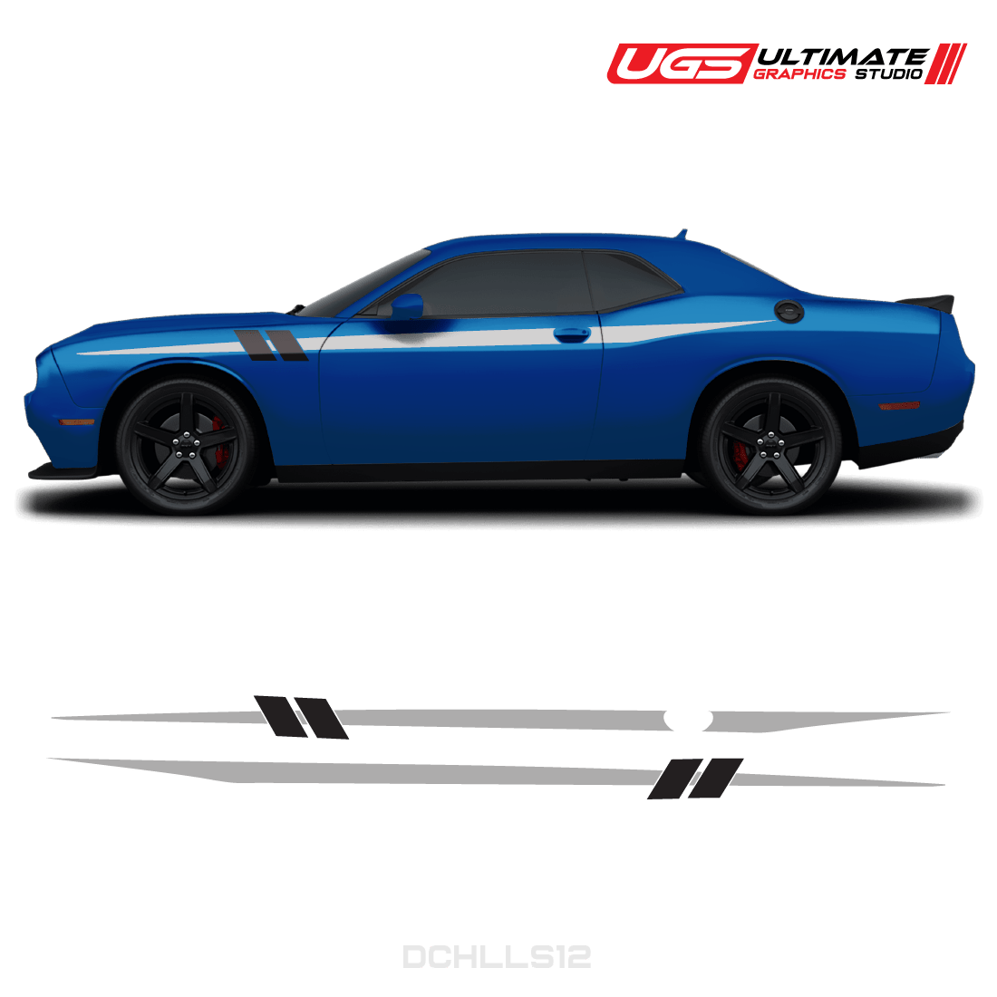 Dodge Challenger Side Graphics - Speedlogix