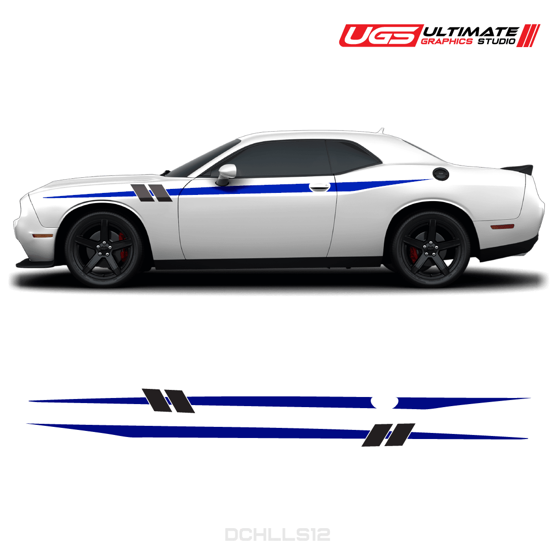 Dodge Challenger Side Graphics - Speedlogix