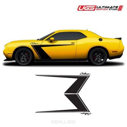 Dodge Challenger Side Graphics - Speedlogix