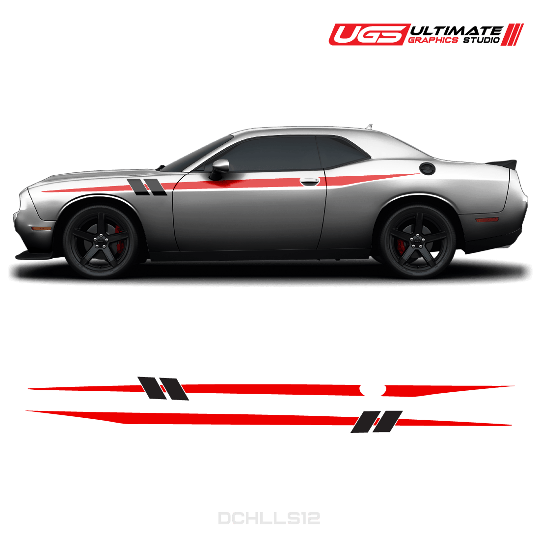 Dodge Challenger Side Graphics - Speedlogix