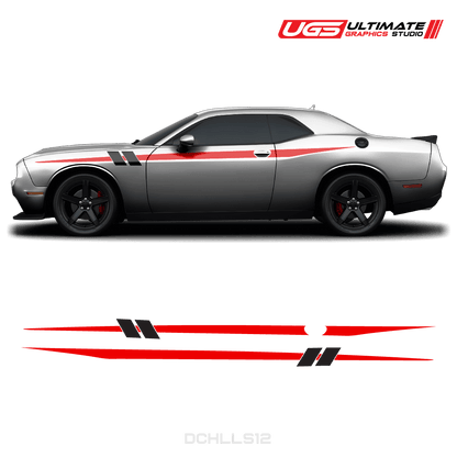 Dodge Challenger Side Graphics - Speedlogix