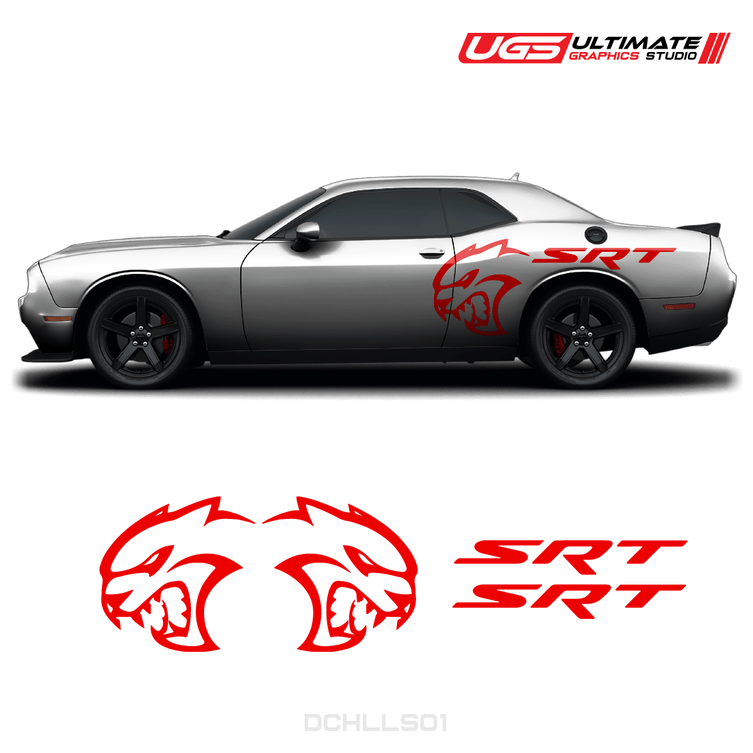 Dodge Challenger Side Graphics - Speedlogix