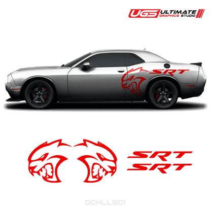 Dodge Challenger Side Graphics - Speedlogix