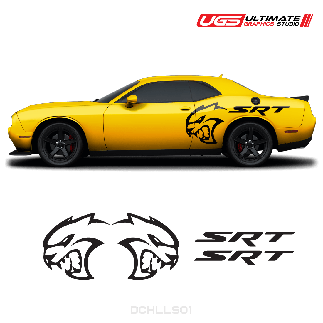 Dodge Challenger Side Graphics - Speedlogix