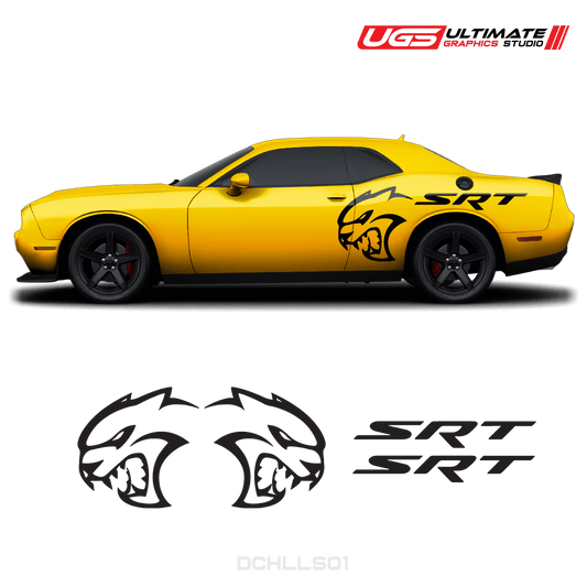 Dodge Challenger Side Graphics - Speedlogix