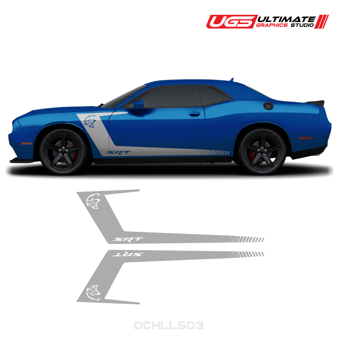 Dodge Challenger Side Graphics - Speedlogix