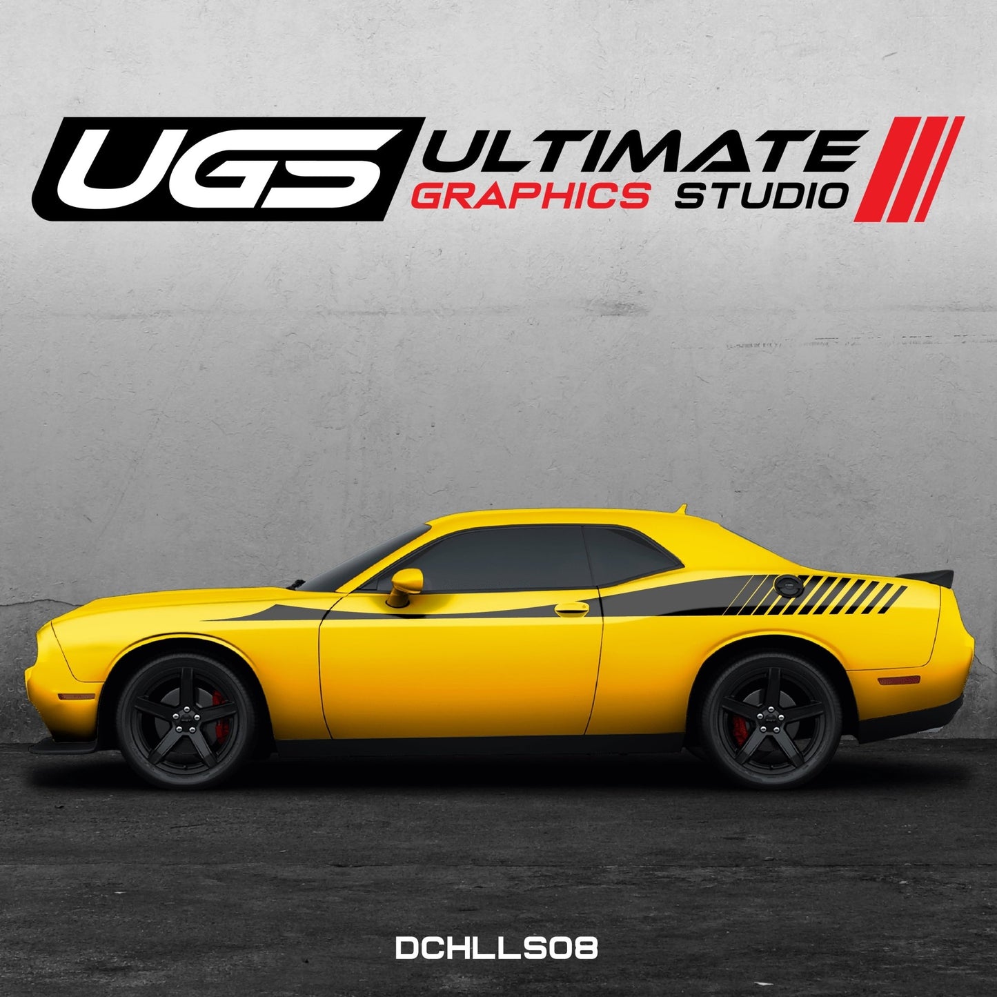 Dodge Challenger Side Graphics - Speedlogix