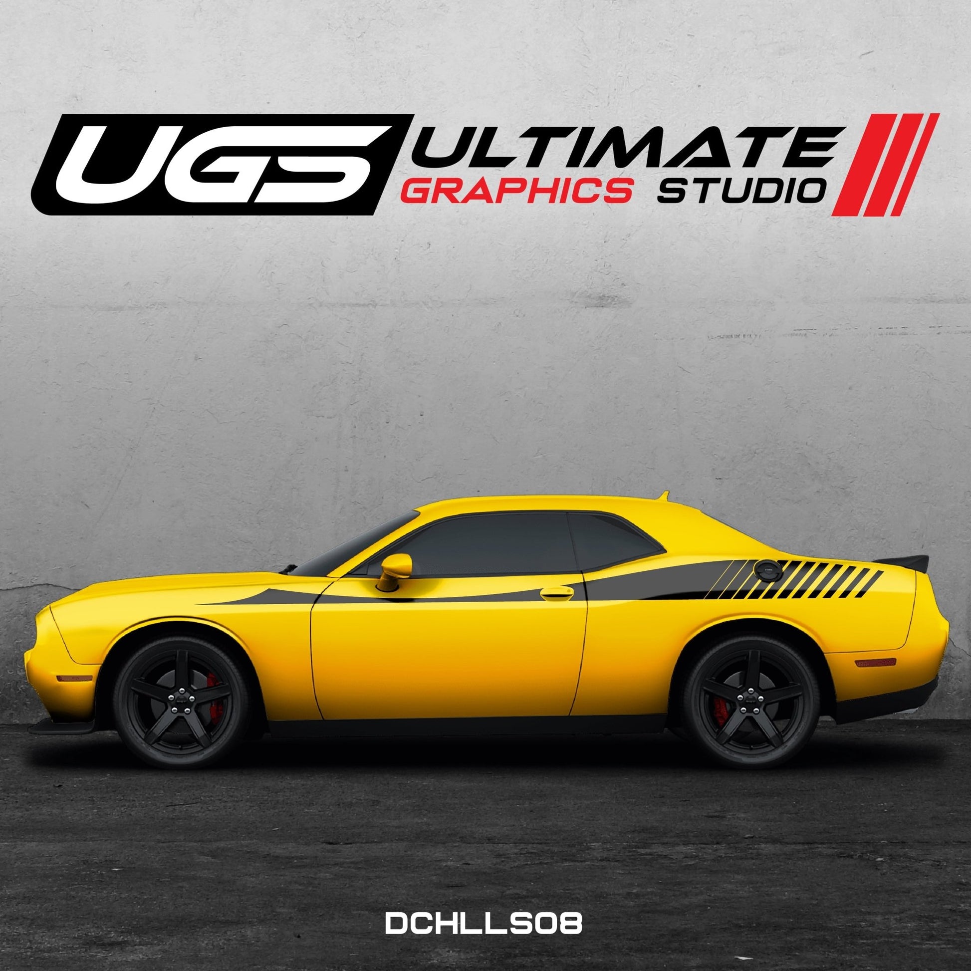 Dodge Challenger Side Graphics - Speedlogix