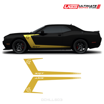 Dodge Challenger Side Graphics - Speedlogix