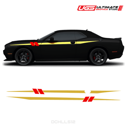 Dodge Challenger Side Graphics - Speedlogix