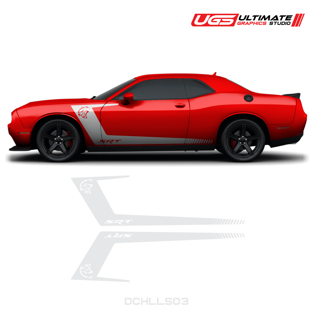 Dodge Challenger Side Graphics - Speedlogix