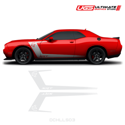 Dodge Challenger Side Graphics - Speedlogix