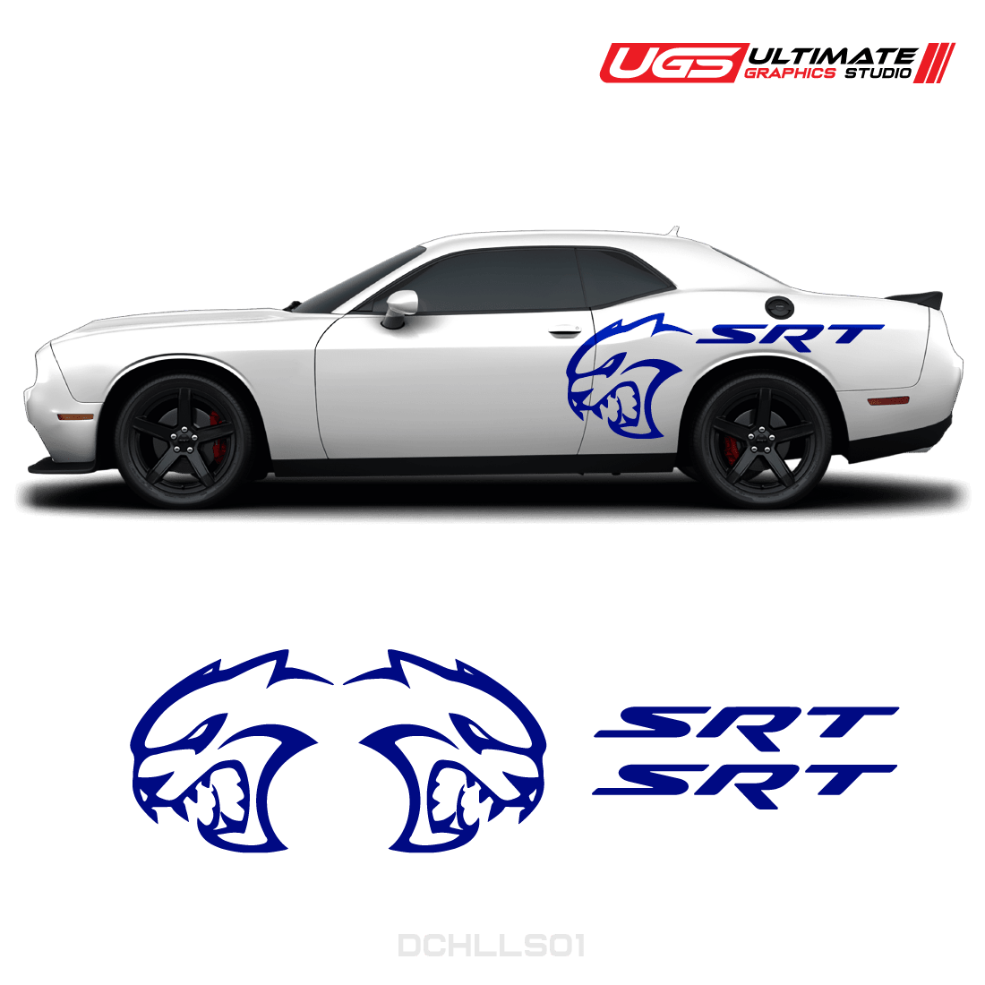 Dodge Challenger Side Graphics - Speedlogix