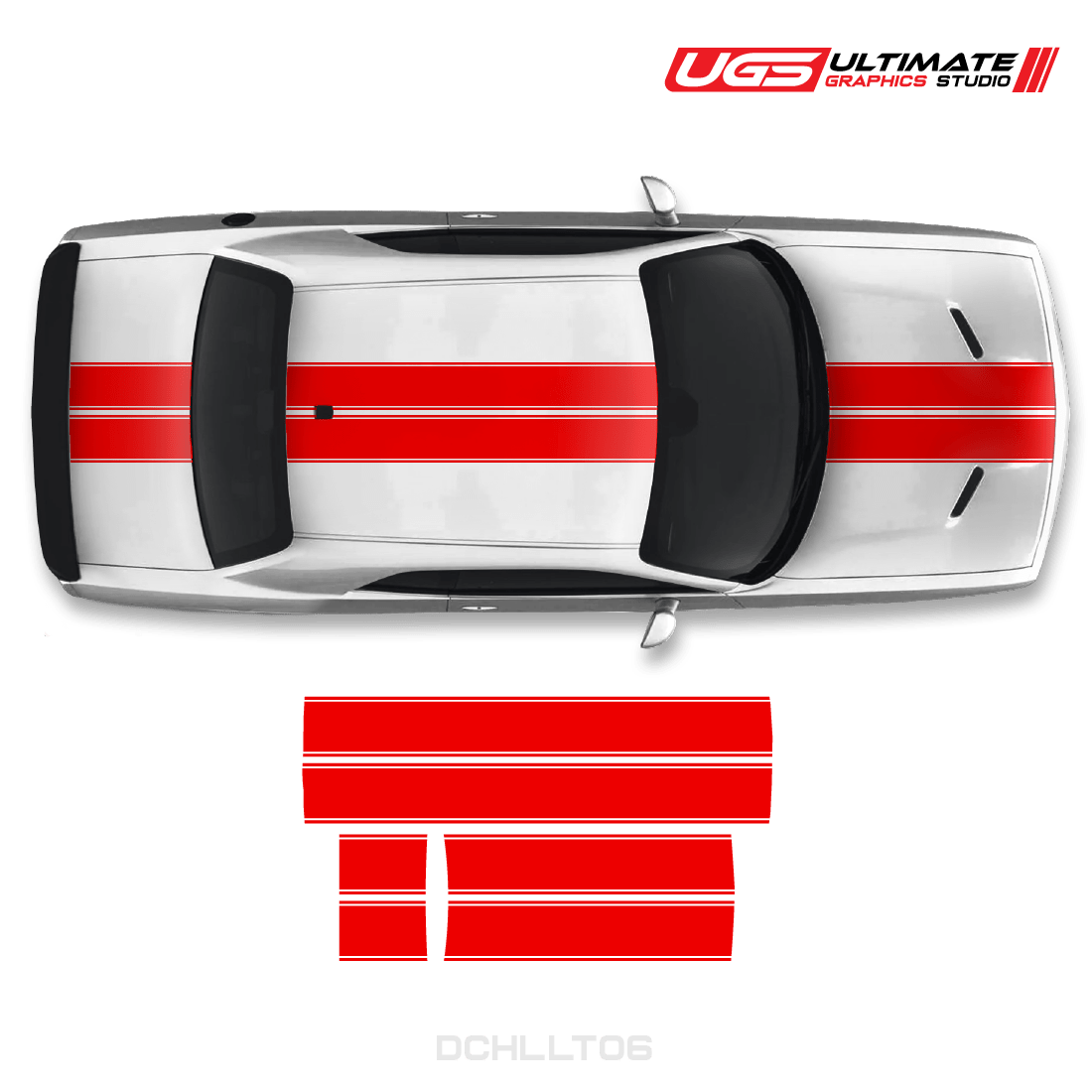 Dodge Challenger Top Dual Graphics - Speedlogix
