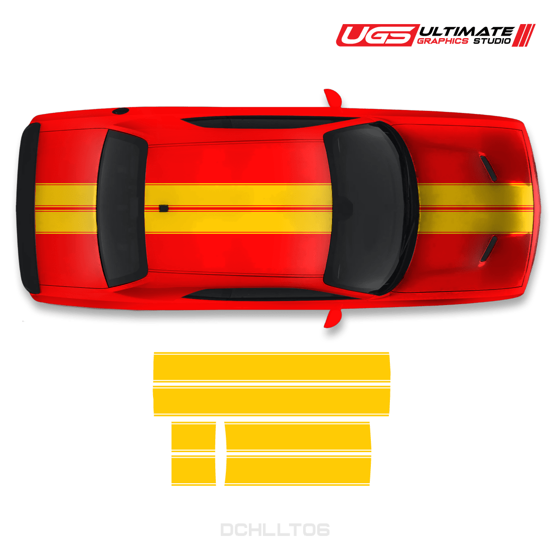 Dodge Challenger Top Dual Graphics - Speedlogix