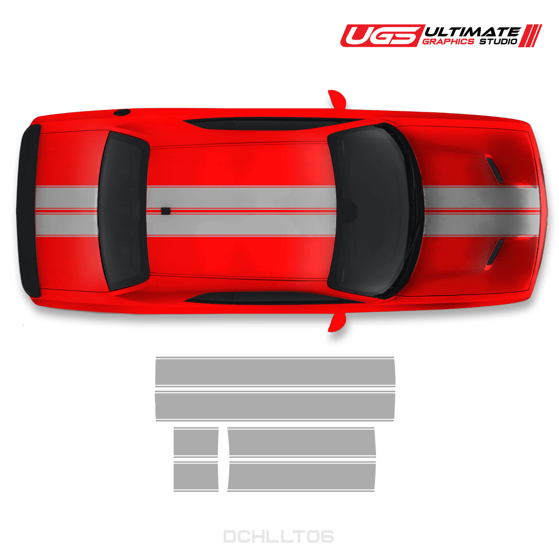 Dodge Challenger Top Dual Graphics - Speedlogix
