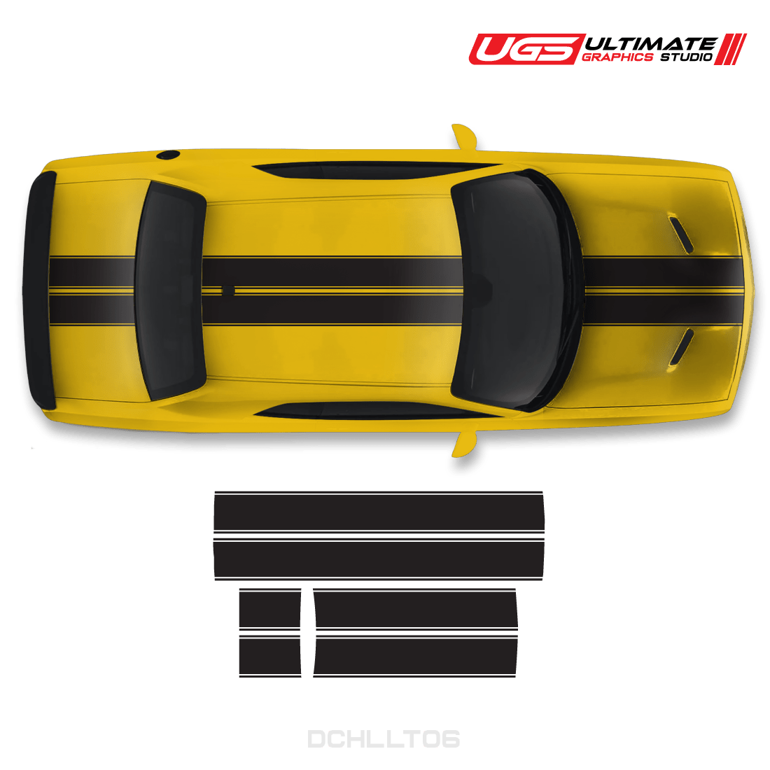 Dodge Challenger Top Dual Graphics - Speedlogix