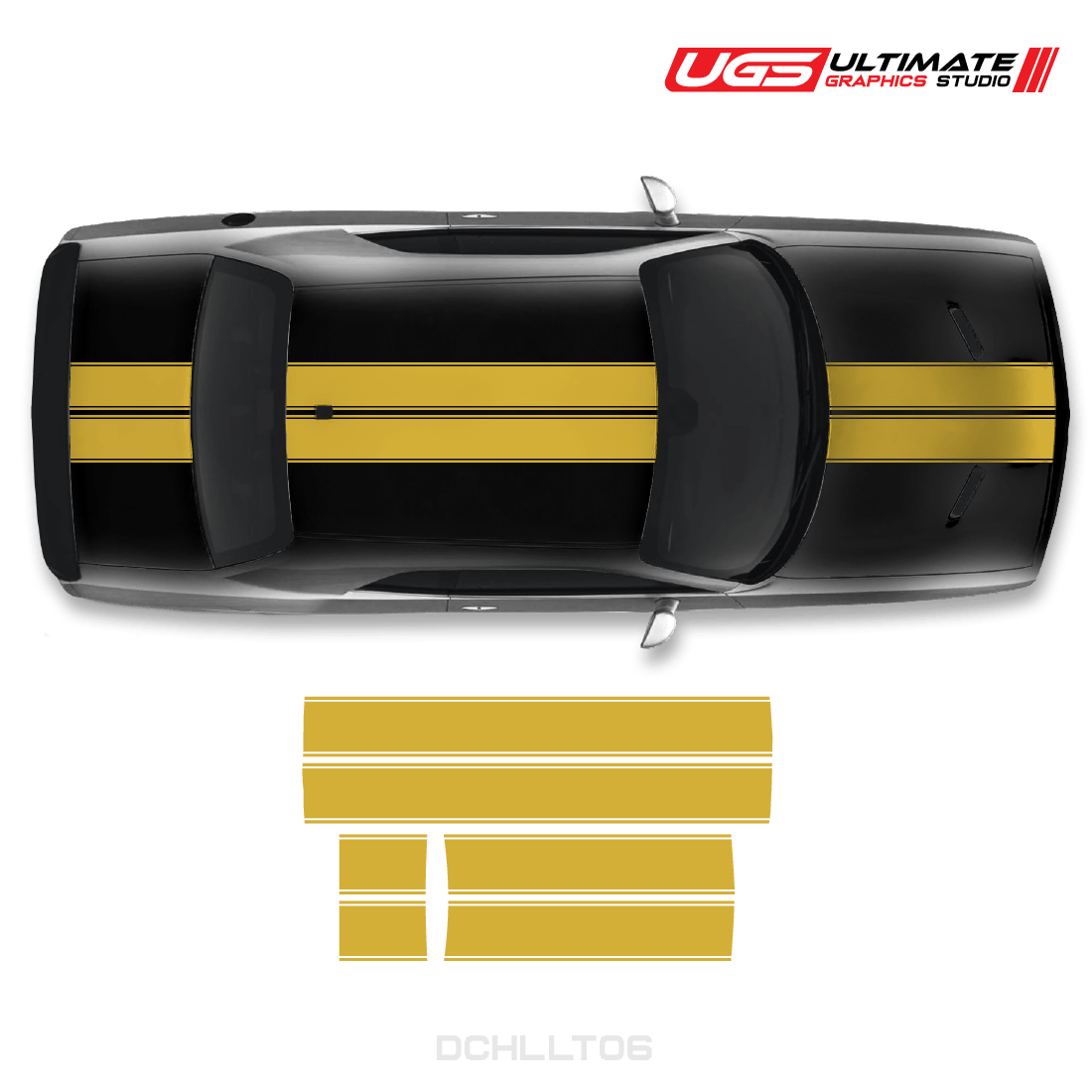 Dodge Challenger Top Dual Graphics - Speedlogix