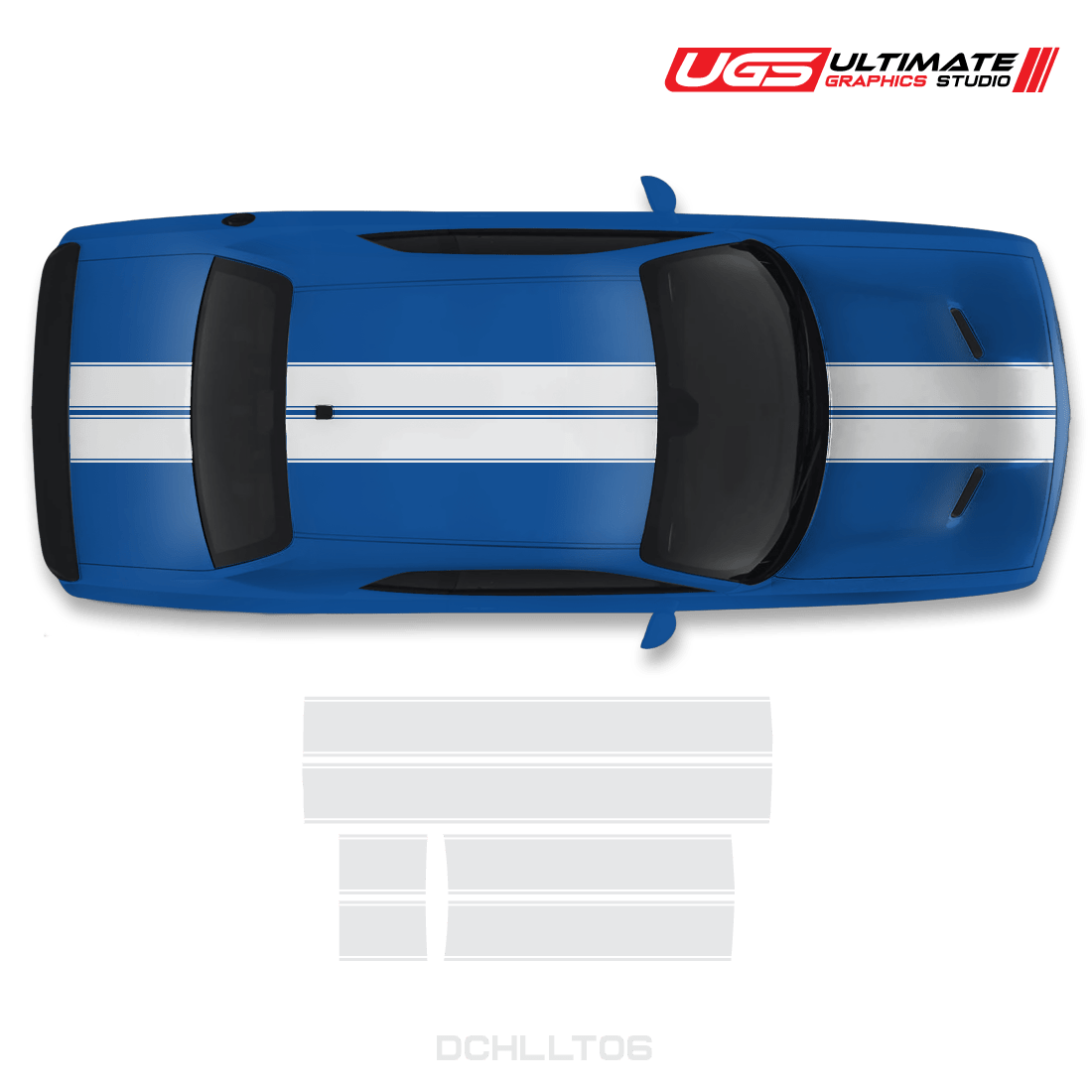 Dodge Challenger Top Dual Graphics - Speedlogix