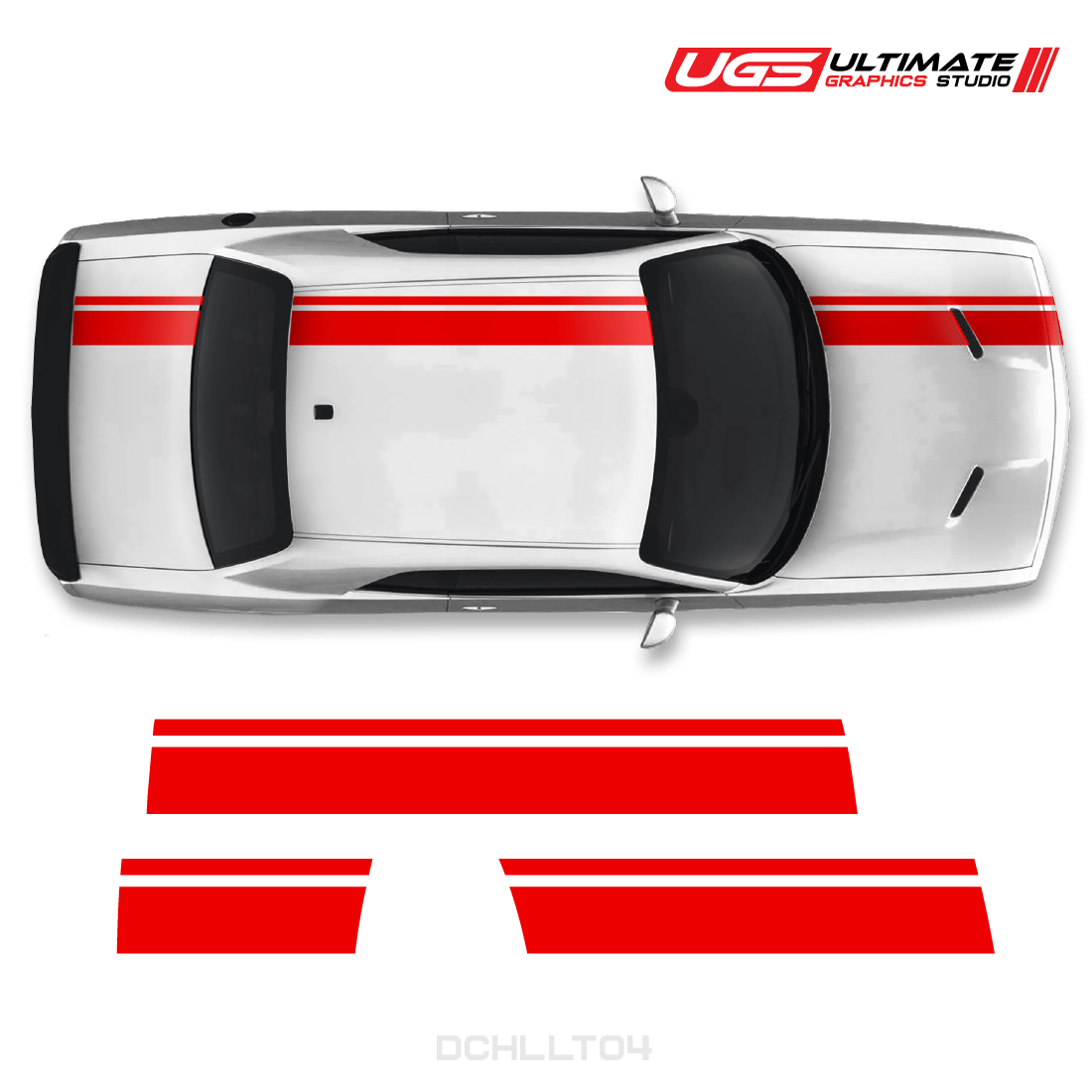 Dodge Challenger Top Graphics - Speedlogix