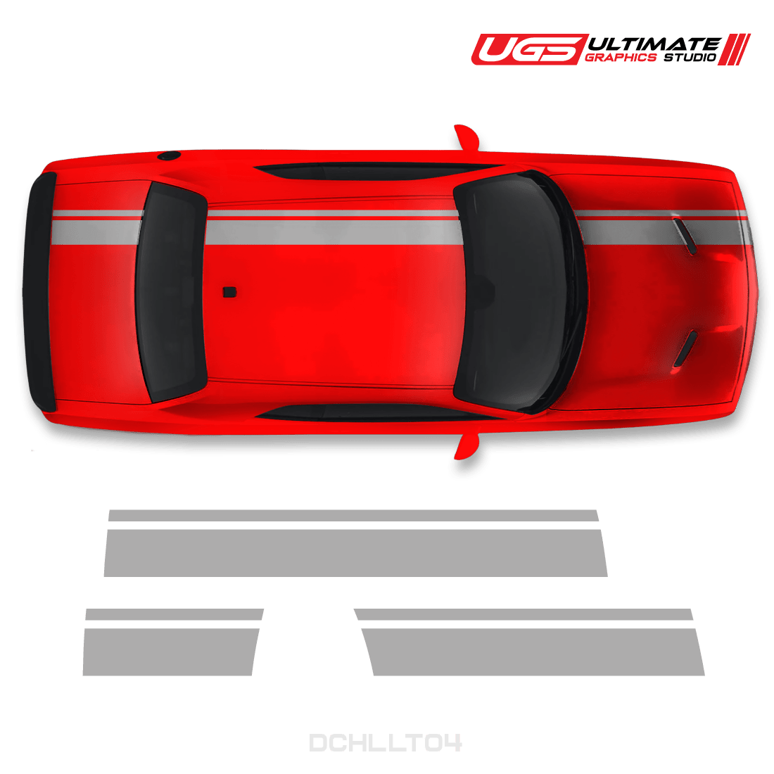 Dodge Challenger Top Graphics - Speedlogix