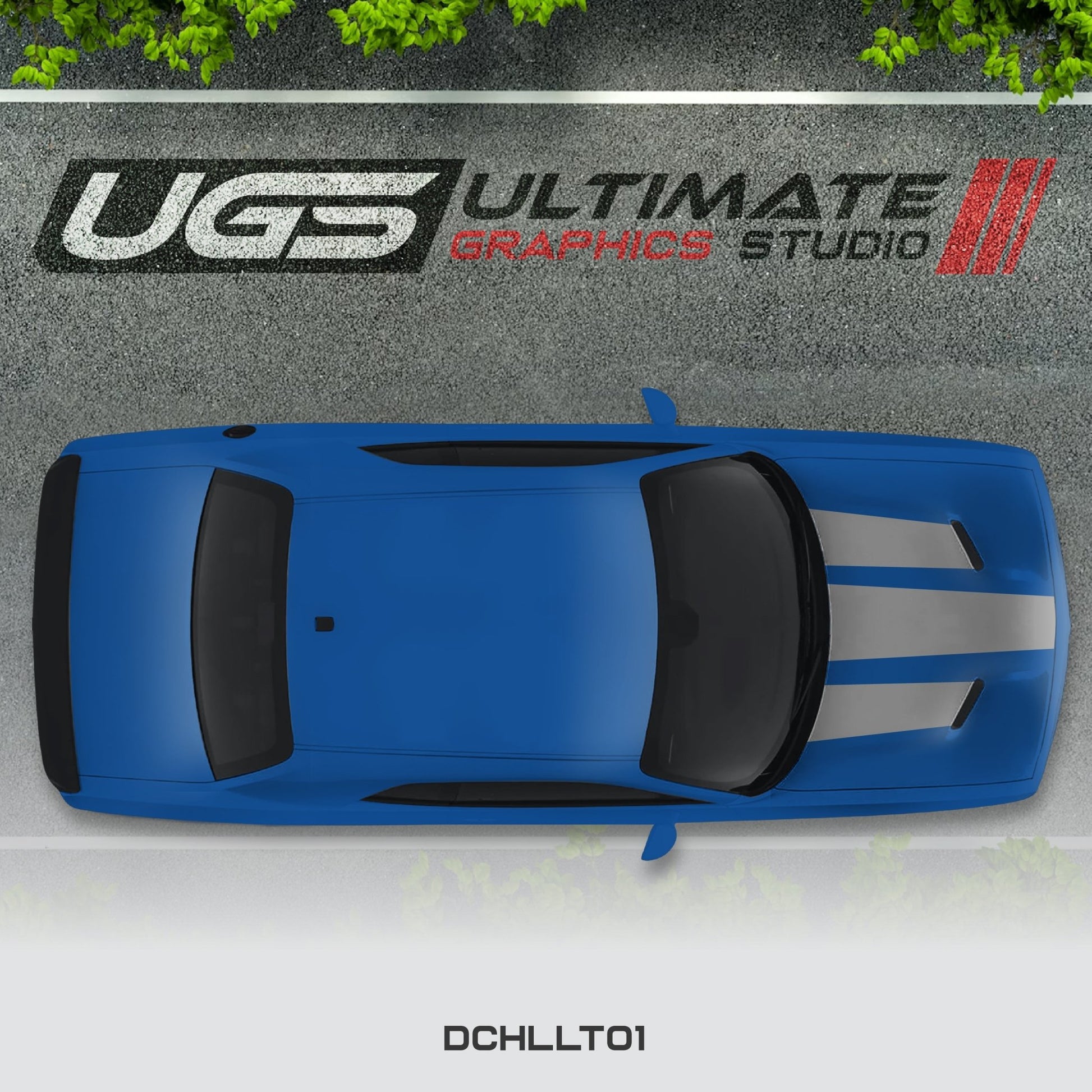 Dodge Challenger Top Graphics - Speedlogix