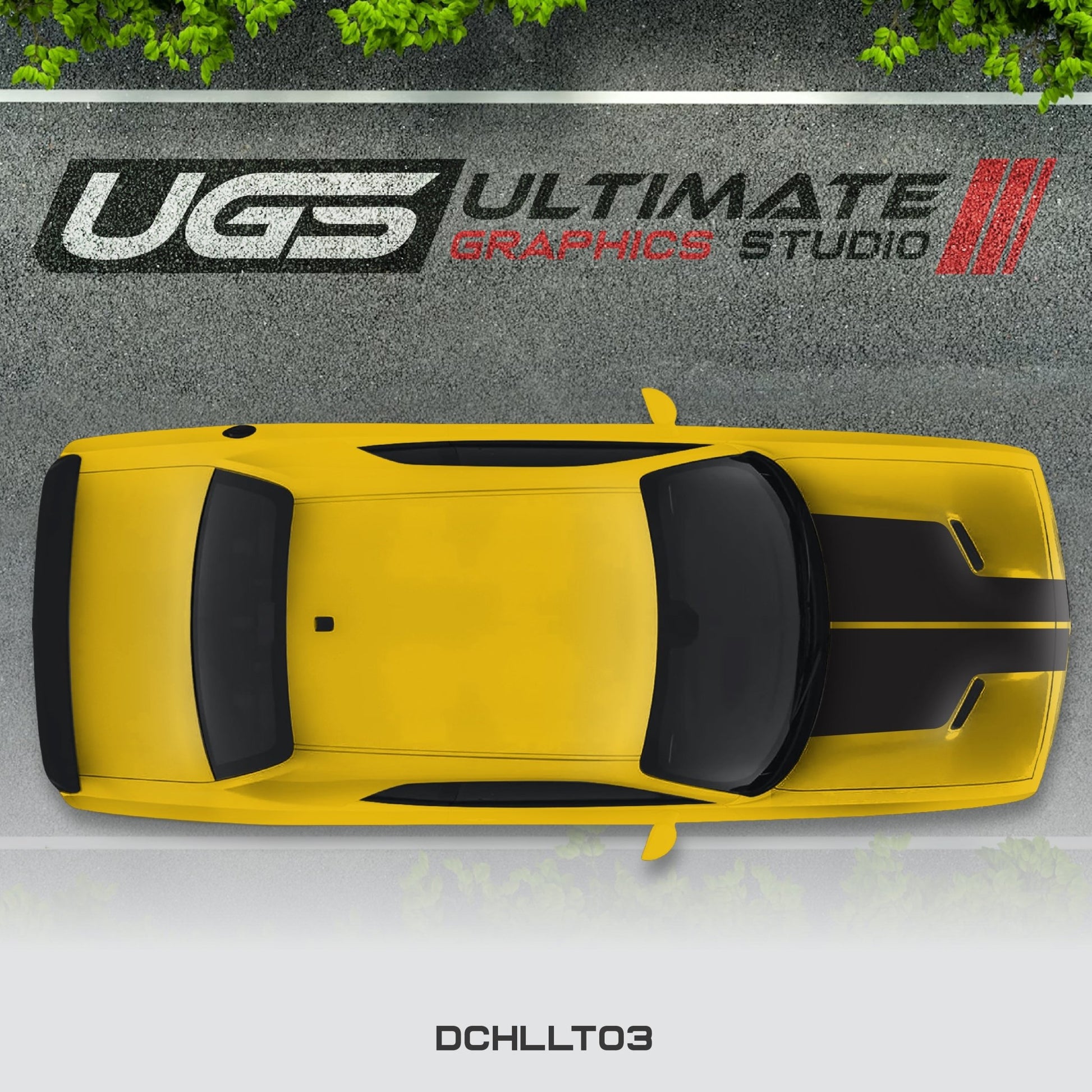 Dodge Challenger Top Graphics - Speedlogix