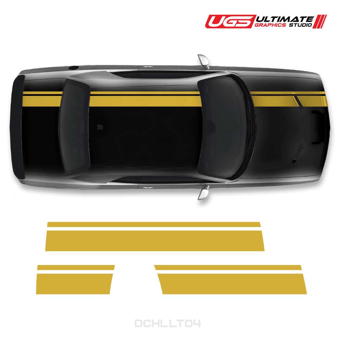 Dodge Challenger Top Graphics - Speedlogix