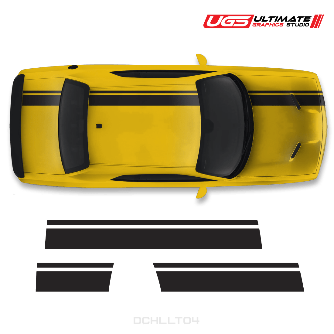 Dodge Challenger Top Graphics - Speedlogix