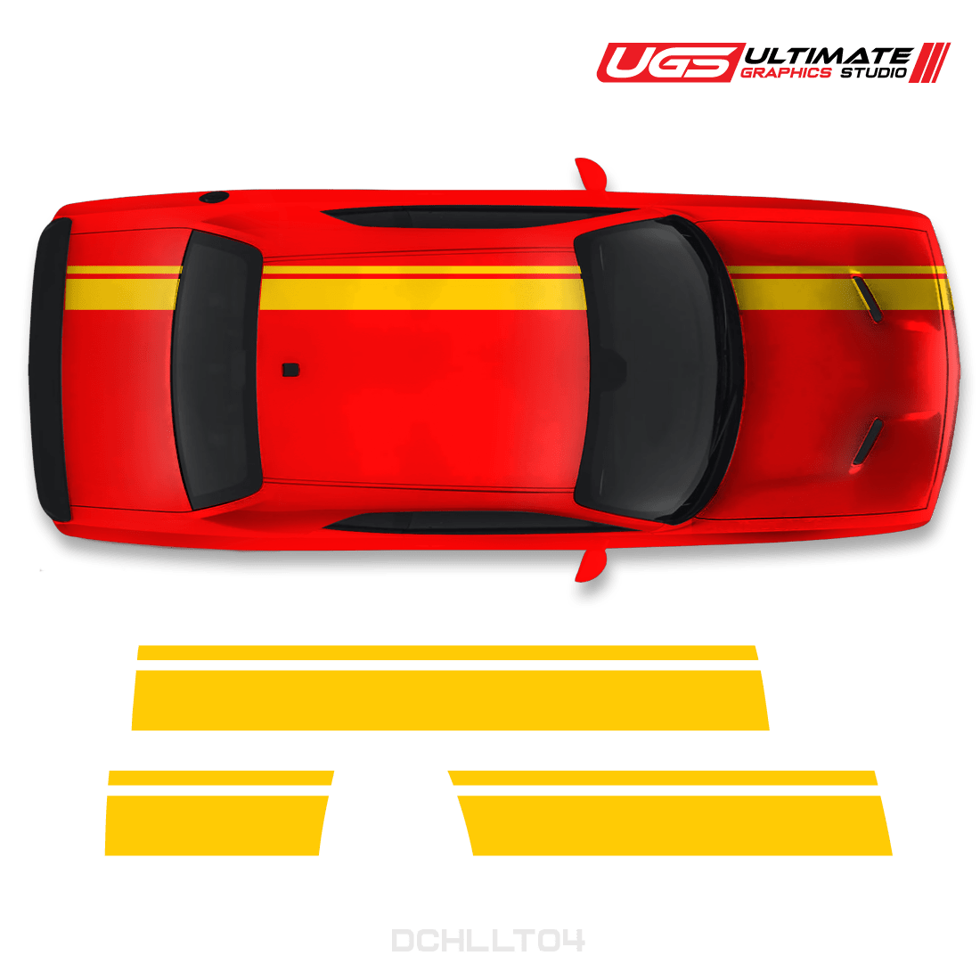 Dodge Challenger Top Graphics - Speedlogix