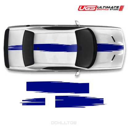 Dodge Challenger Top splash Stripe - Speedlogix