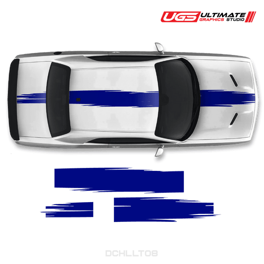 Dodge Challenger Top splash Stripe - Speedlogix