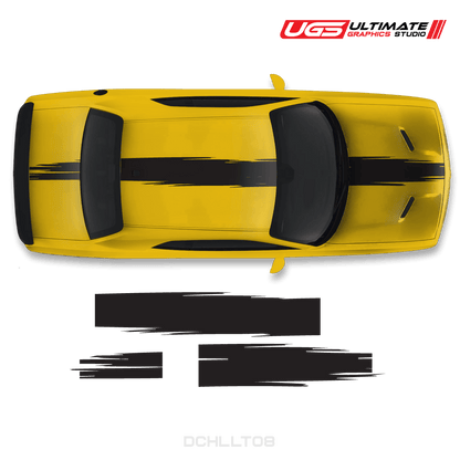 Dodge Challenger Top splash Stripe - Speedlogix